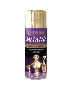 Rust Oleum - Sprej metalik belo zlato - 400ml