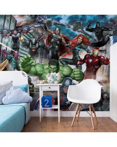 MURAL Marvel avengen assemble 300cm*280cm