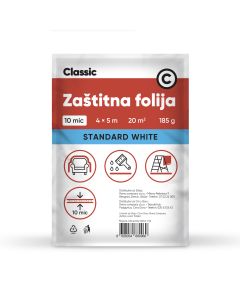 Classic Standard - Zaštitna folija 4 x 5m (185gr 10mik)