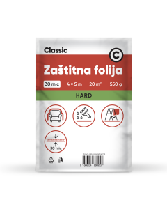 Classic Hard - Zaštitna folija 4 x 5m (550gr 30mik)