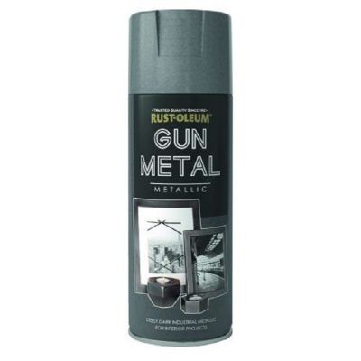 Rust Oleum - Sprej metalik crni čelik - 400ml