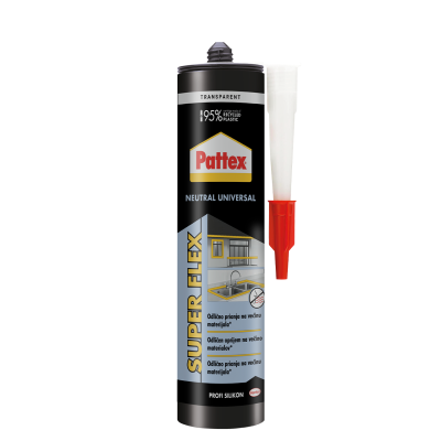 Pattex Neutralni silikon – providni 280 ml