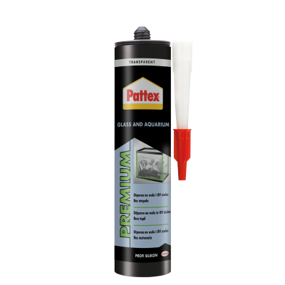 Pattex Glass & Aquarium silikon - providni 280 ml