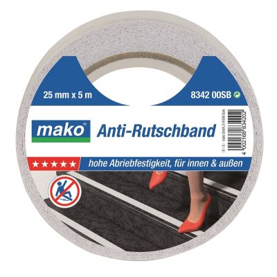 Traka protiv klizanja 5m x 25mm - bela