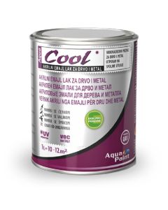 Cool - Akrilni emajl lak za drvo i metal 0.65L