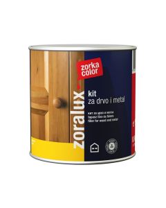 Zoralux - Kit za drvo i metal bela 0.8 kg