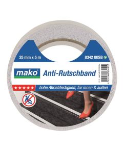 Traka protiv klizanja 5m x 25mm - bela