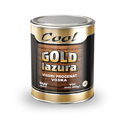 Cool Gold Lazura - Premaz za drvo sa voskom