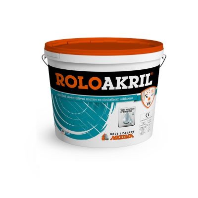 Maxima Roloakril 2mm Z 25kg - Akrilni dekorativni malter